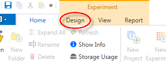 Design tab